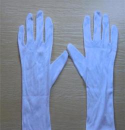 厂家直销纯棉加长手套 作业手套 防护手套 劳保手套。