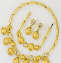 東莞盛意 外貿(mào)飾品水晶項(xiàng)鏈耳環(huán)套裝歐美民族風(fēng)合金首飾開(kāi)發(fā)定制