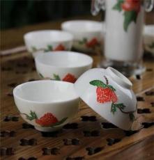 德化厂家直批 耐热玻璃 红茶泡茶器 高档手工 彩绘红茶茶具套装