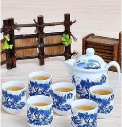 廠家直銷 雙層杯 玻璃茶具雙層杯 七頭雙層 雙層隔熱茶具