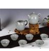 德化陶瓷批发 耀洲窑高档茶具套装 富贵满堂壶组8头茶具正套装