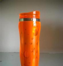工厂生产动感随手杯 双层塑料杯 2013年宝洁大订单促销用杯 杯子
