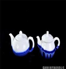 德化精艺 厂家直销 结晶茶壶窑变开片钧瓷茶壶陶瓷功夫茶具单壶