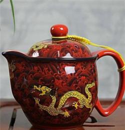 供应茶具套装 功夫茶具套装 双层杯茶具套装 陶瓷7头茶具