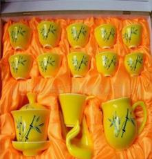 厂家直销 精品茶具 广告礼品茶具 高档陶瓷茶具 色釉茶具