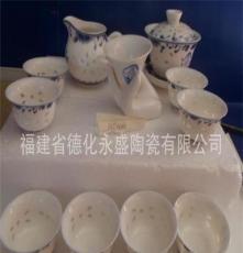 整套茶具 玲珑青花茶具 礼品 送礼首先 价格便宜 茶具厂家