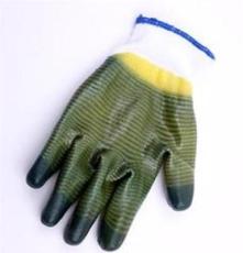 厂家直销 供应十三针尼龙波浪纹PVC 防护手套价格超底