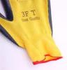 厂家直销 供应十三针尼龙黄沙黑胶pvc手套批发 质量超好