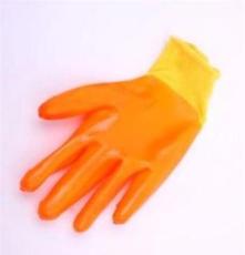 厂家直销 供应十三针尼龙半挂pvc防静电防高温 针织手套