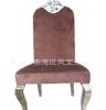 凤宝 专业生产包布椅 包厢餐椅 西餐厅椅 不锈钢脚带头花椅子