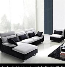 厂家直销 布艺沙发组合 简约现代L形转角 高档客厅多人组合沙发