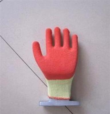 纱线起皱浸胶手套 高密市昊昀劳保用品有限公司（图）防护手套