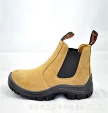 高密厂家现货直销 作业防护鞋 劳保鞋 二层麦色反绒 可定制