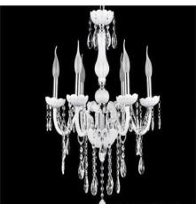 厂家批发现货 欧式蜡烛水晶吊灯 客厅餐厅卧室水晶吊灯
