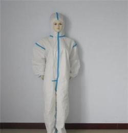 廠家銷售一次性連體防護服 防塵服 防塵防水加厚大號