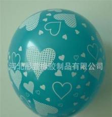 气球 多面全花印刷气球 可订做 可批发 婚庆 结婚装饰优质气球