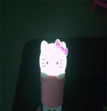 厂家直销 光控炫彩卡通猫LED小夜灯