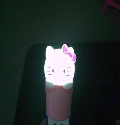 厂家直销 光控炫彩卡通猫LED小夜灯