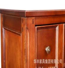 家具厂家直销 中国名牌 大连华丰 美式风格 成套卧室家具 抽屉柜