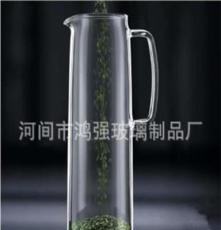 玻璃茶具专业厂家供应高温带把耐热玻璃茶壶