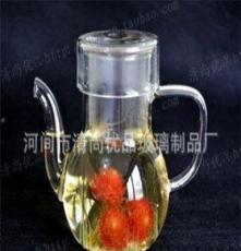 红茶壶 花草茶具 三件套 玻璃茶壶 玻璃茶具 普洱茶具 带内胆茶壶