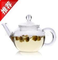 耐热玻璃茶壶 玻璃茶具 清新花草茶壶 手工迷你茶壶