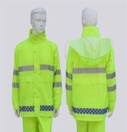 厂家直供福建户外作业专用反光雨衣