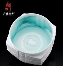 古婺窯火 茶洗良渚文化 青瓷茶具 工藝品 商務(wù)禮品套裝 陶瓷茶具