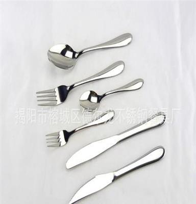 厂家供应 雅尚 光身不锈钢餐具 不锈钢厨房用品 不锈钢刀 叉 匙