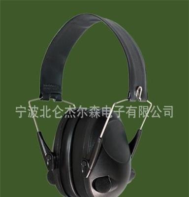 供应EE160钢带型双麦带音频输入电子耳罩