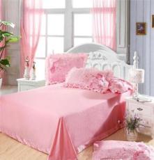 年底清仓促销 床品套件家纺 粉红粉色婚庆四4件套多件套 喜庆床品