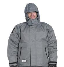 瑞典TST 500bar高压防护服 夹克带帽子-灰色
