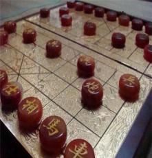 中国天然玛瑙象棋