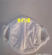 胶州厂家批发纯棉纯白劳保口罩、纯棉平板防护口罩