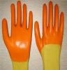 pvc手套，生产供应十三针尼龙PVC手套，供应青岛防护产品PVC手套