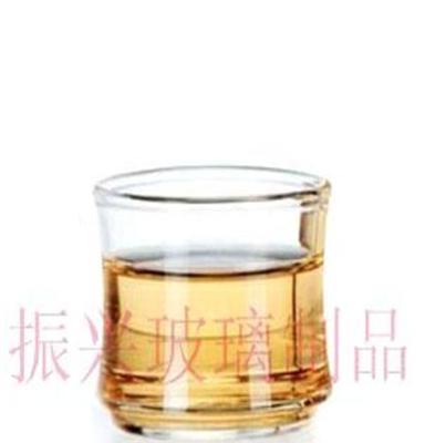 玻璃功夫茶具竹节品杯60ml 手工耐热玻璃茶杯 品茗杯口杯 花茶杯