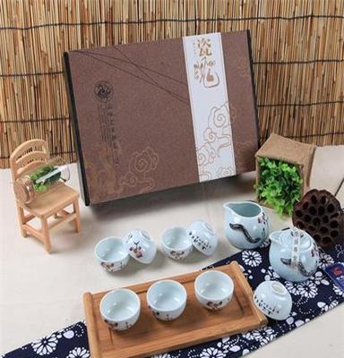 l供应各种规格的 来电订购 雪花釉陶瓷茶具
