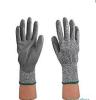 GREY CUT-RESISTANT 5 PU PALM GLOVES