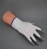 GREY CUT-RESISTANT 3 WHITE PU PALM GLOVE