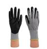 GREY CUT-RESISTANT 5 BLACK PU PALM GLOVE