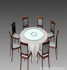 深圳本土厂家批发订制欧式餐桌椅，百年美高档实木酒店宴会家具