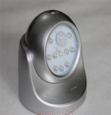 新款监控型人体感应灯/干电池红外感应灯LED小夜灯