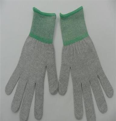 广东厂家直销碳纤维条纹防静电手套  防静电手套