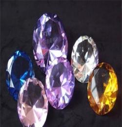 高档水晶钻石家居摆件 珠宝柜台装饰品现货批发 创意婚庆道具摆件