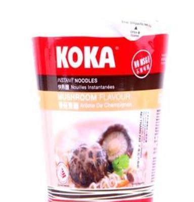 新加坡进口KOKA 可口香菇素面快熟面 方便面 杯面 泡面 70g/杯