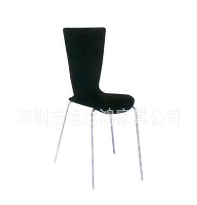 肯德基餐椅 不锈钢曲木椅 软包椅 不锈钢餐椅子 快餐椅
