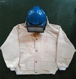 宁波头盔式帆布喷砂防护服，加厚帆布喷砂服加安全式喷砂头盔