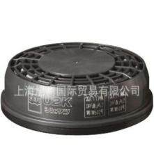 日本原装进口重松防尘口罩滤芯 U2K-可水洗滤盒 1只/件 RF107