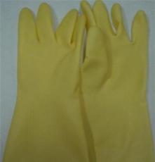厂家直销 95克工业乳胶防护手套,耐酸碱 加厚加长 工业乳胶手套