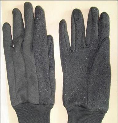 专业生产 供应化纤手套 防护手套 点珠手套